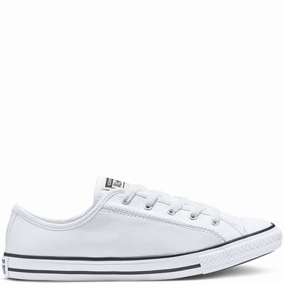 Női Converse Chuck Taylor All Star Dainty Tornacipő CO7829014 Fehér/Fekete